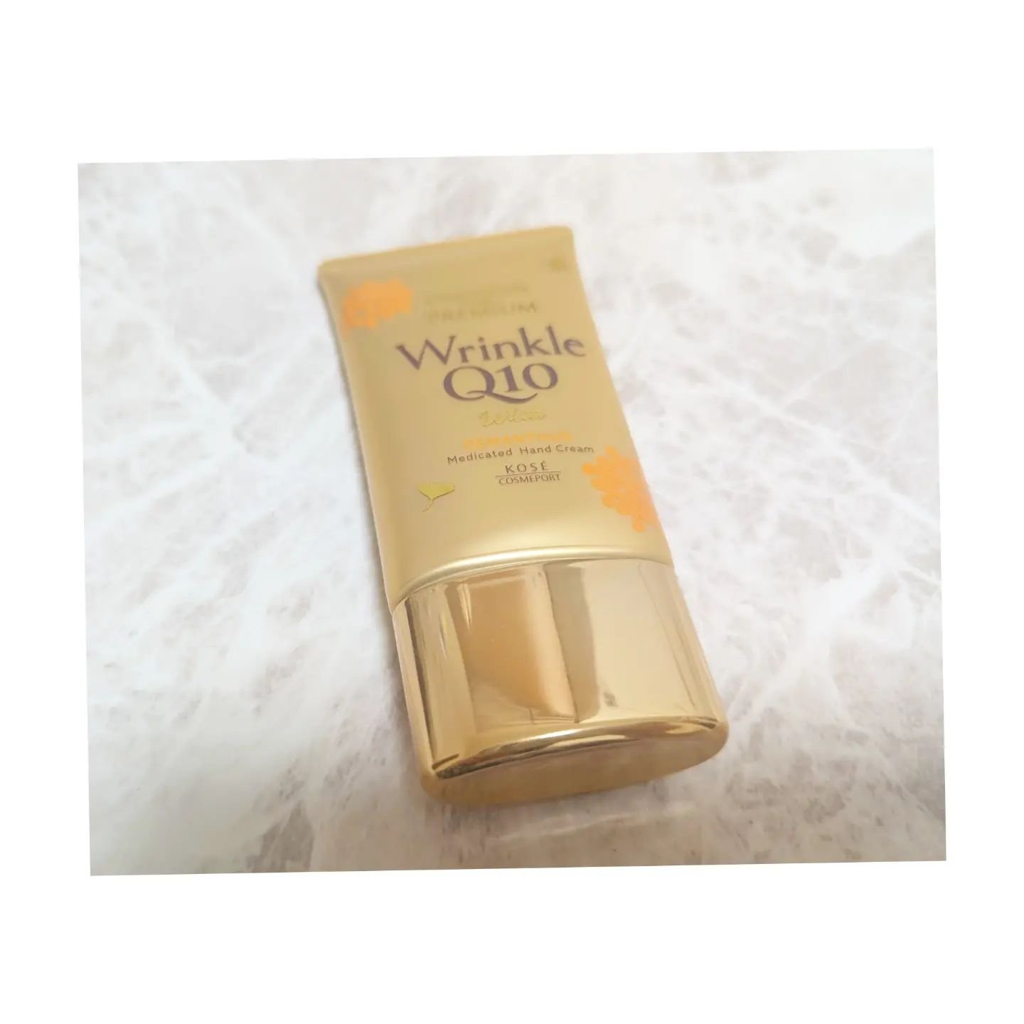 コエンリッチ　ザ　プレミアム  薬用リンクルホワイト　ハンドクリーム  金木犀の香り 【医薬部外品】/コエンリッチQ10/ハンドクリームを使ったクチコミ（2枚目）