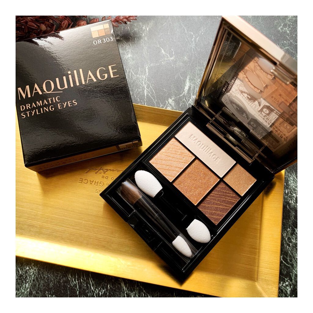 ドラマティックスタイリングアイズ/マキアージュ/アイシャドウパレットを使ったクチコミ(1枚目)