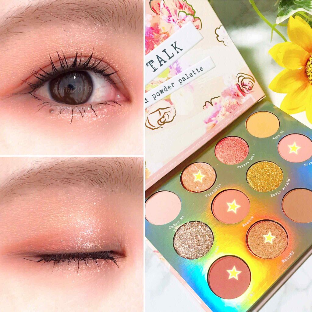 Eye Palette-Sweet Talk/ColourPop/アイシャドウパレットを使ったクチコミ（1枚目）