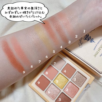 時空の歪み🌓韓国コスメ/イエベ秋 on LIPS 「leurcharme[materialcolorpalette..」(4枚目)