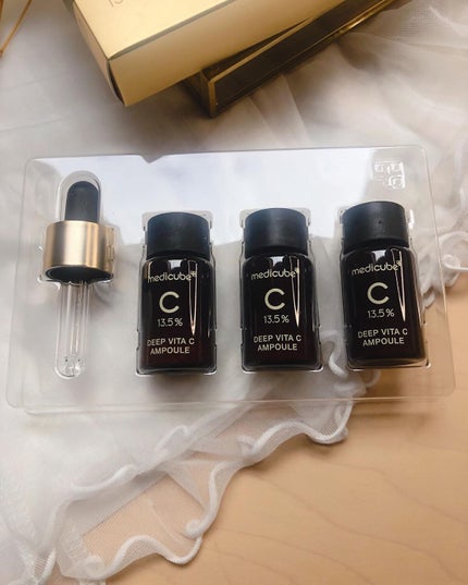 ディープビタCアンプル/MEDICUBE/美容液を使ったクチコミ(6枚目)
