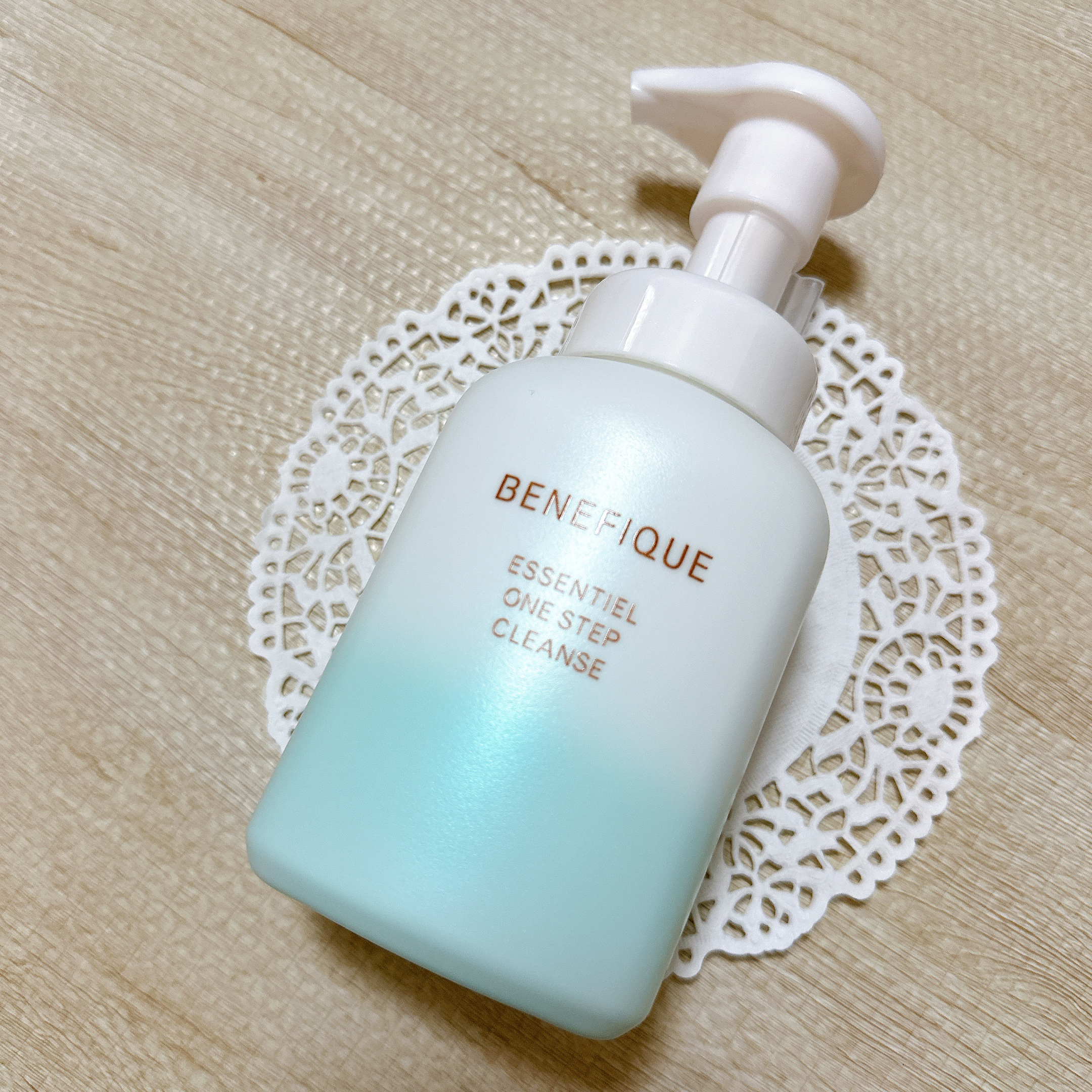 エッセンシャル ワンステップクレンズ/BENEFIQUE/泡洗顔を使ったクチコミ（2枚目）