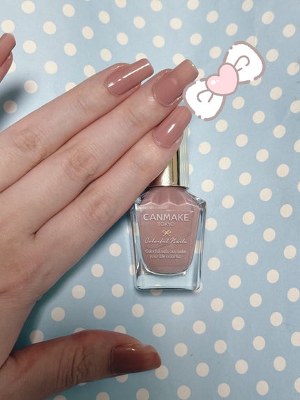 カラフルネイルズ/キャンメイク/マニキュアを使ったクチコミ(1枚目)