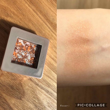 グリッタープリズム シャドウ GBR05/MISSHA/グリッターを使ったクチコミ(3枚目)