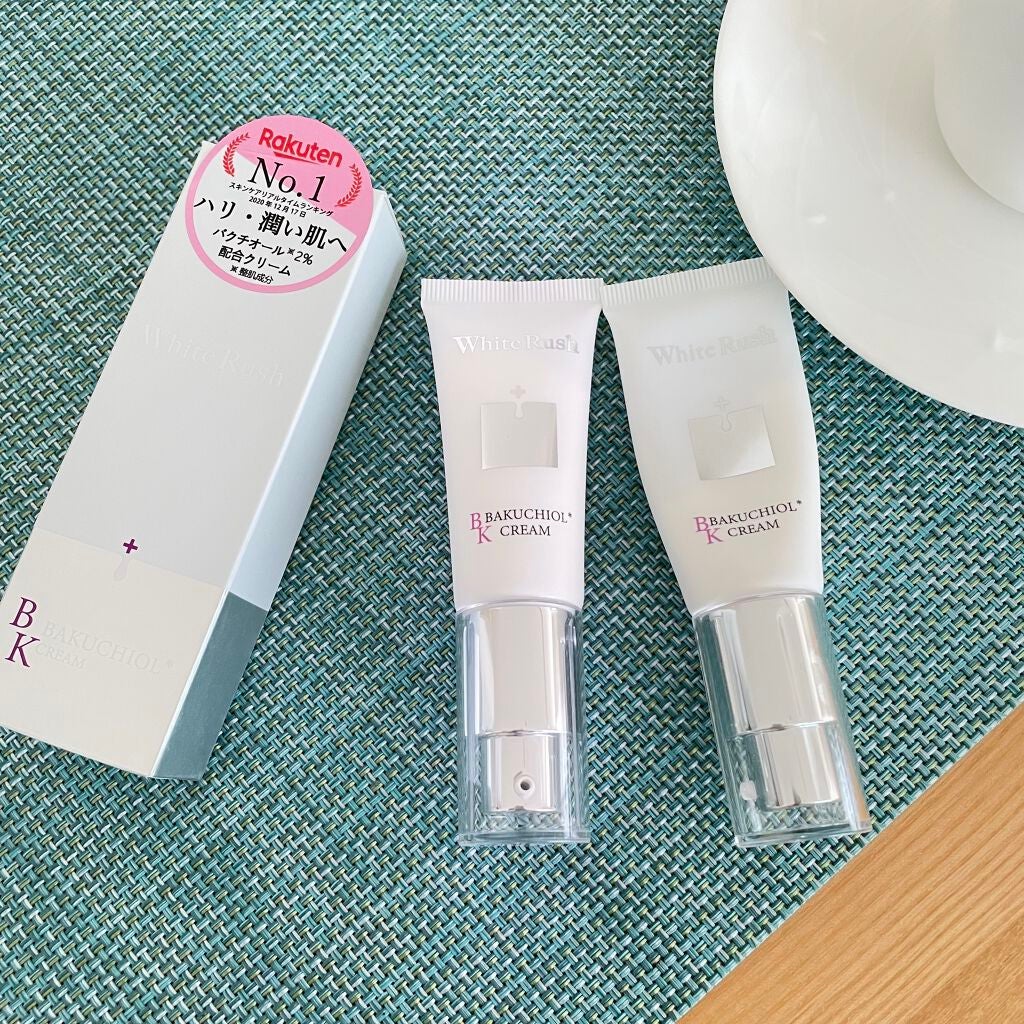 バクシア モイスチャーアップクリーム/White Rush/フェイスクリームを使ったクチコミ(1枚目)