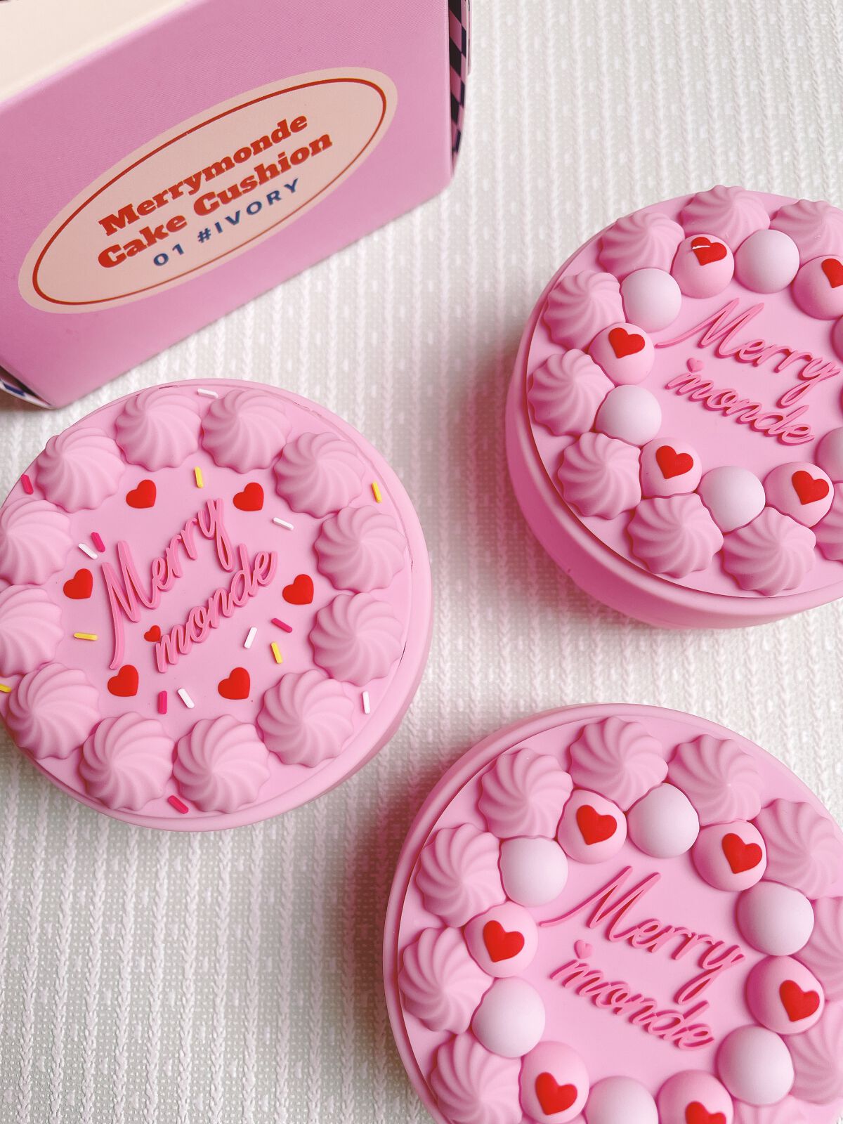 ハッピーユアデイクッション/Merrymonde/クッションファンデーションを使ったクチコミ(1枚目)