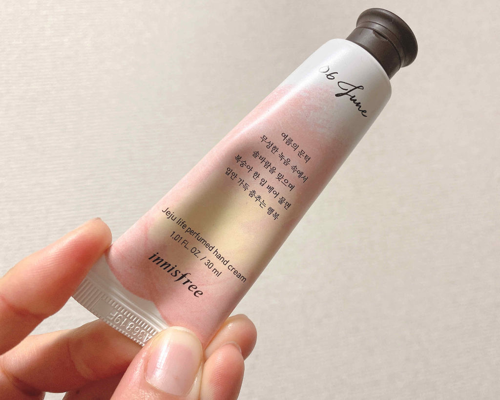 チェジュライフ パフュームド ハンドクリーム N/innisfree/ハンドクリームを使ったクチコミ（1枚目）