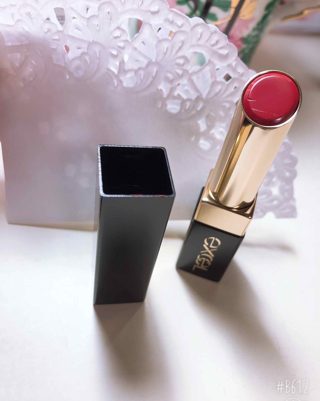 グレイズバームリップ/excel/口紅を使ったクチコミ(2枚目)