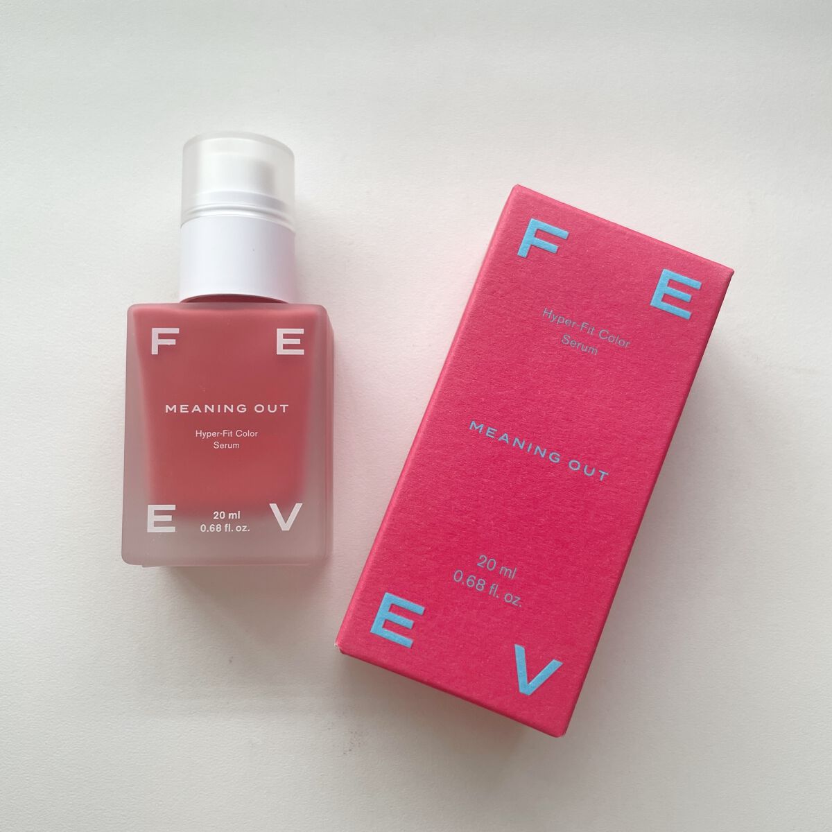 カラーセラム ミーニングアウト/FEEV/リキッドチークを使ったクチコミ（1枚目）