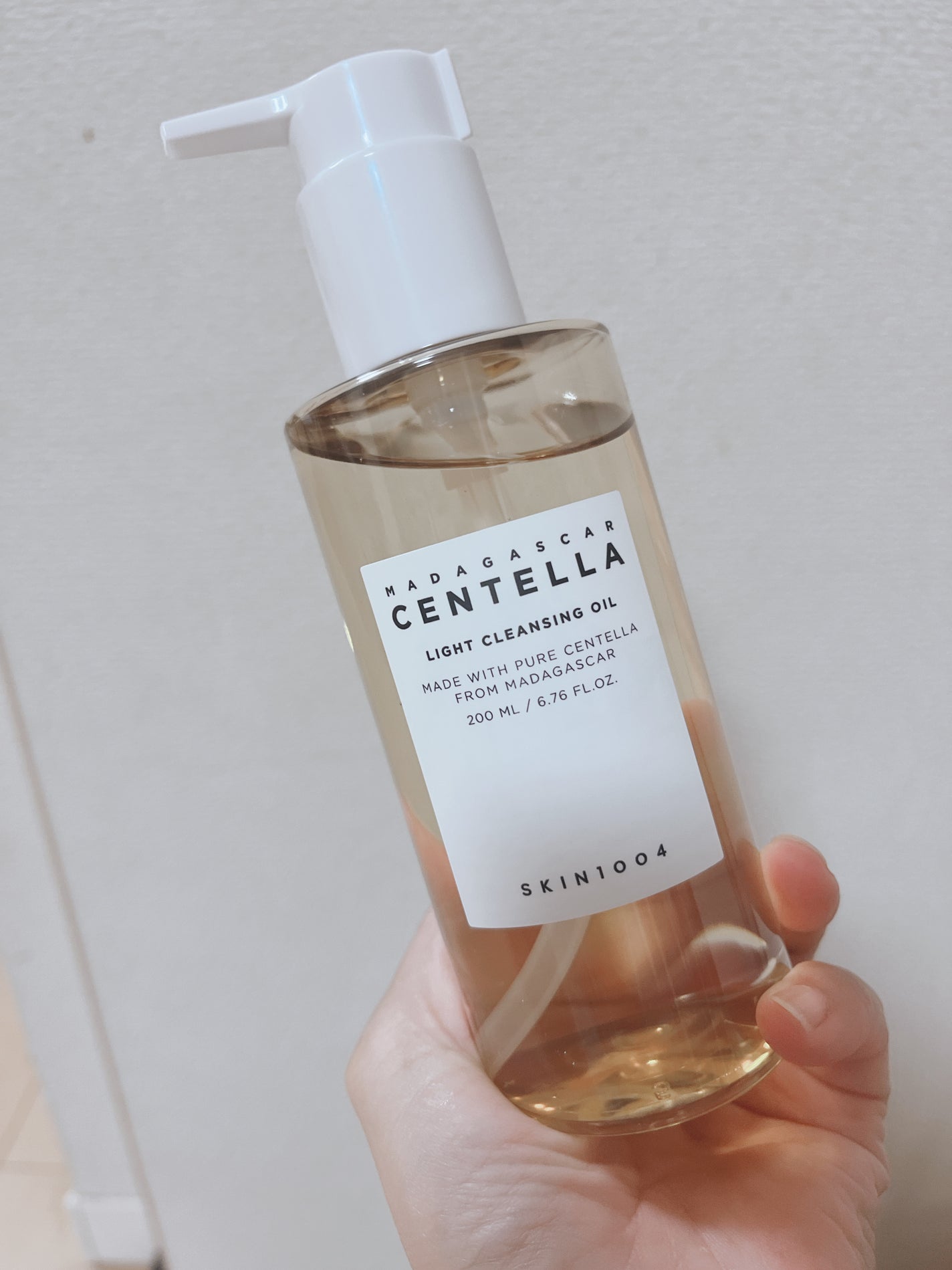 センテラ ライトクレンジングオイル/SKIN1004/オイルクレンジングを使ったクチコミ(1枚目)