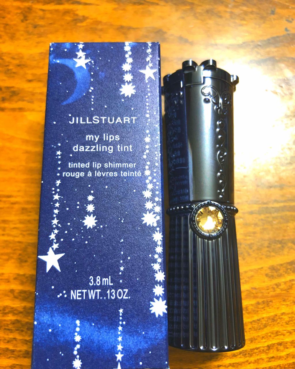 マイリップス ダズリングティント 01 midnight dazzle/JILL STUART/リップティントを使ったクチコミ（1枚目）