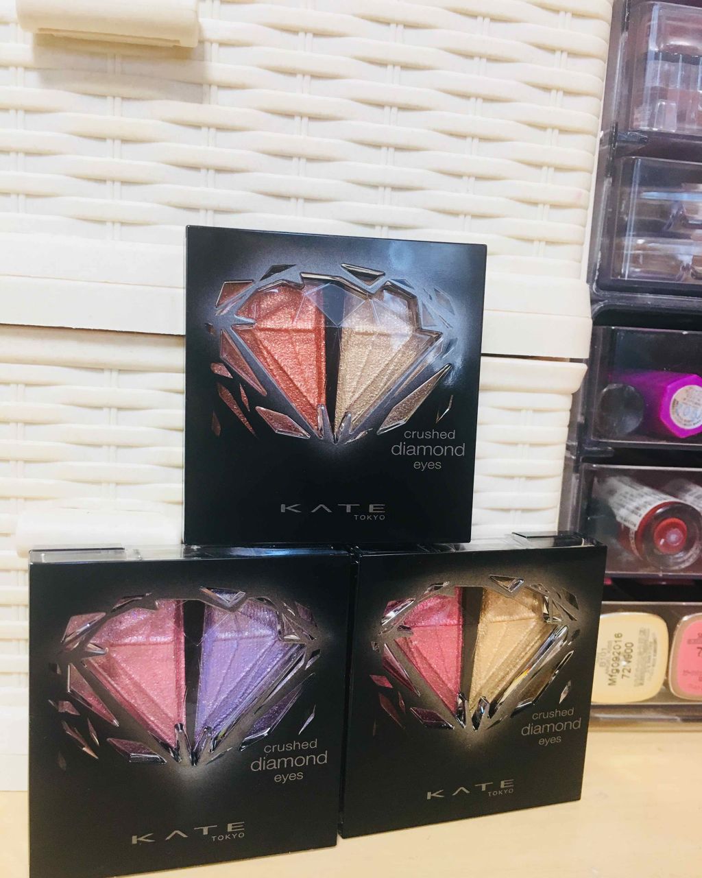 クラッシュダイヤモンドアイズ/KATE/アイシャドウパレットを使ったクチコミ(1枚目)