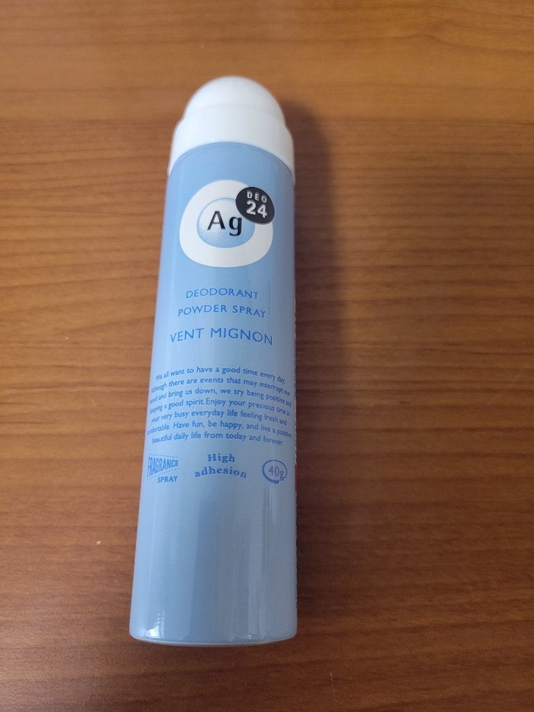 パウダースプレー(ヴァンミニョン)/エージーデオ24/デオドラント・制汗剤を使ったクチコミ(1枚目)