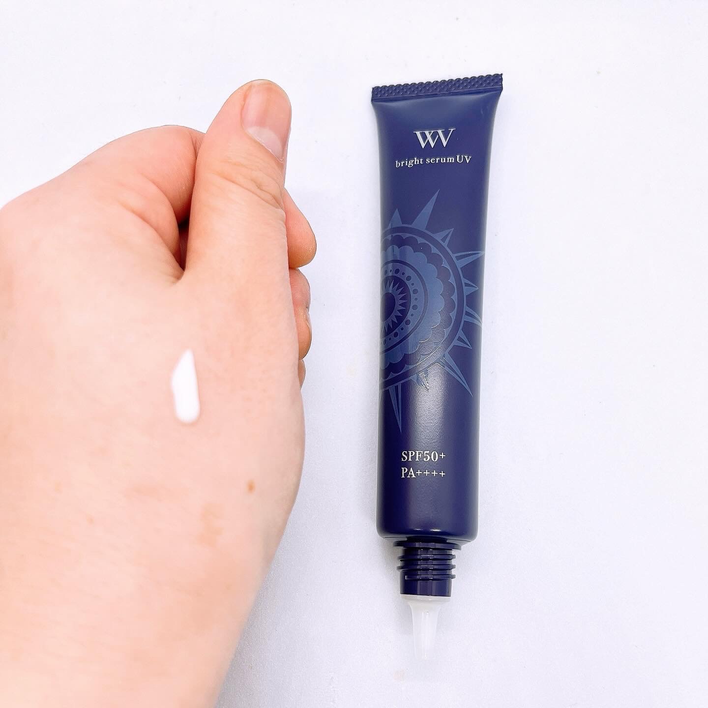 WHITE VEIL ブライトセラムUV/WHITE VEIL/日焼け止めローションを使ったクチコミ（2枚目）