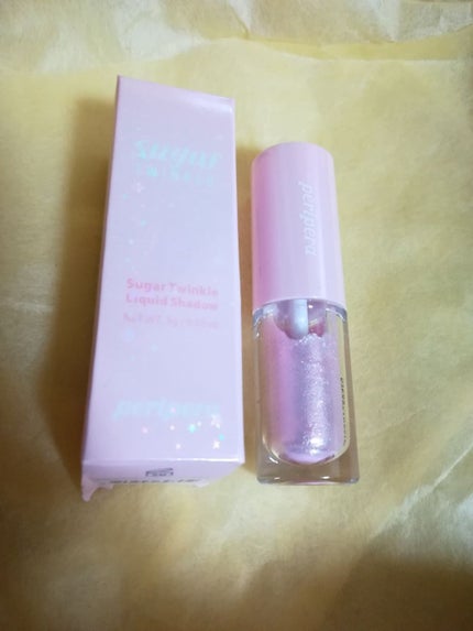 シュガー トゥインクル リキッド シャドウ/PERIPERA/リキッドアイシャドウを使ったクチコミ(2枚目)