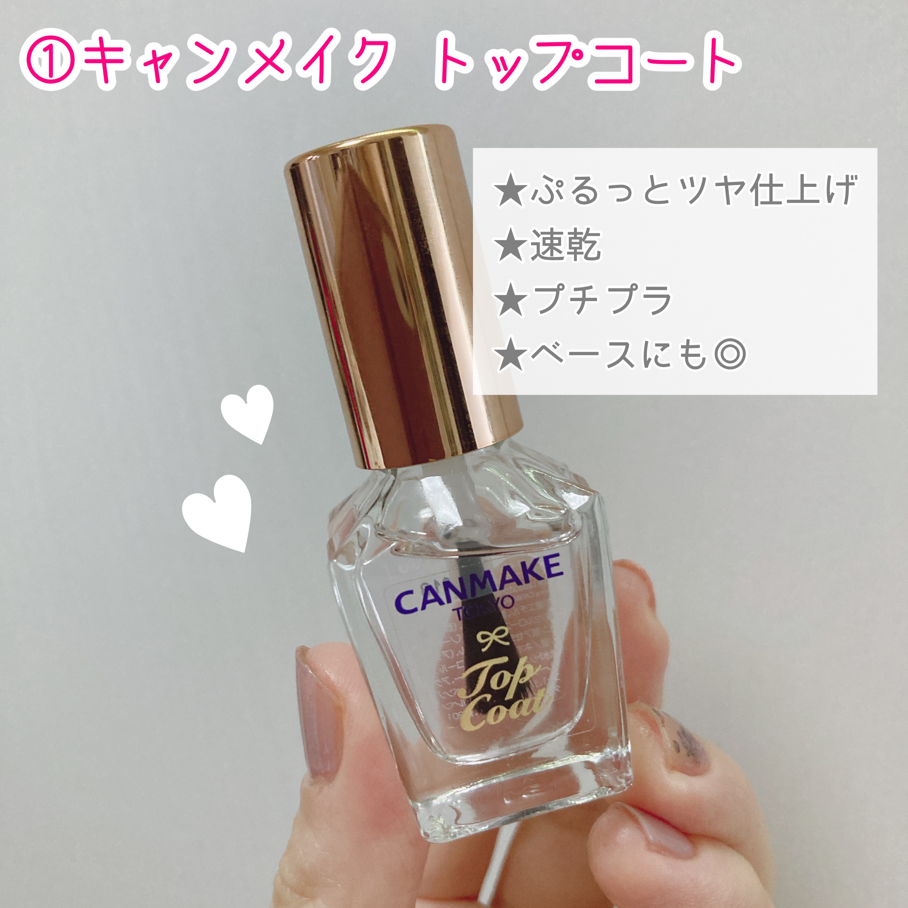 カラフルネイルズ/キャンメイク/マニキュアを使ったクチコミ（2枚目）