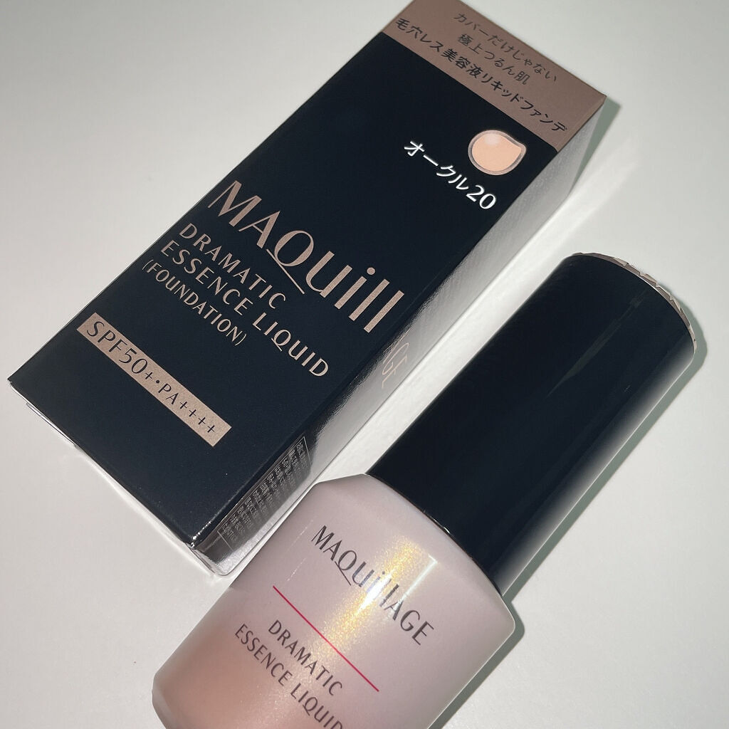 ドラマティックエッセンスリキッド/マキアージュ/リキッドファンデーションを使ったクチコミ（3枚目）