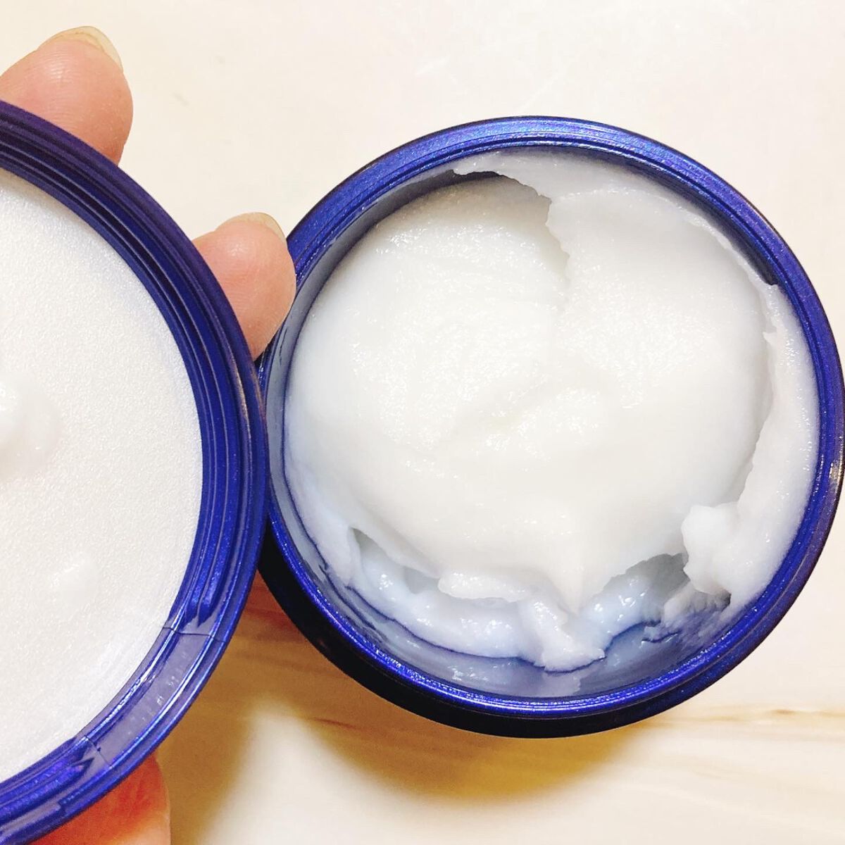 ニベア ロイヤルブルーボディクリーム うるおい密封ケア/ニベア/ボディクリームを使ったクチコミ（3枚目）