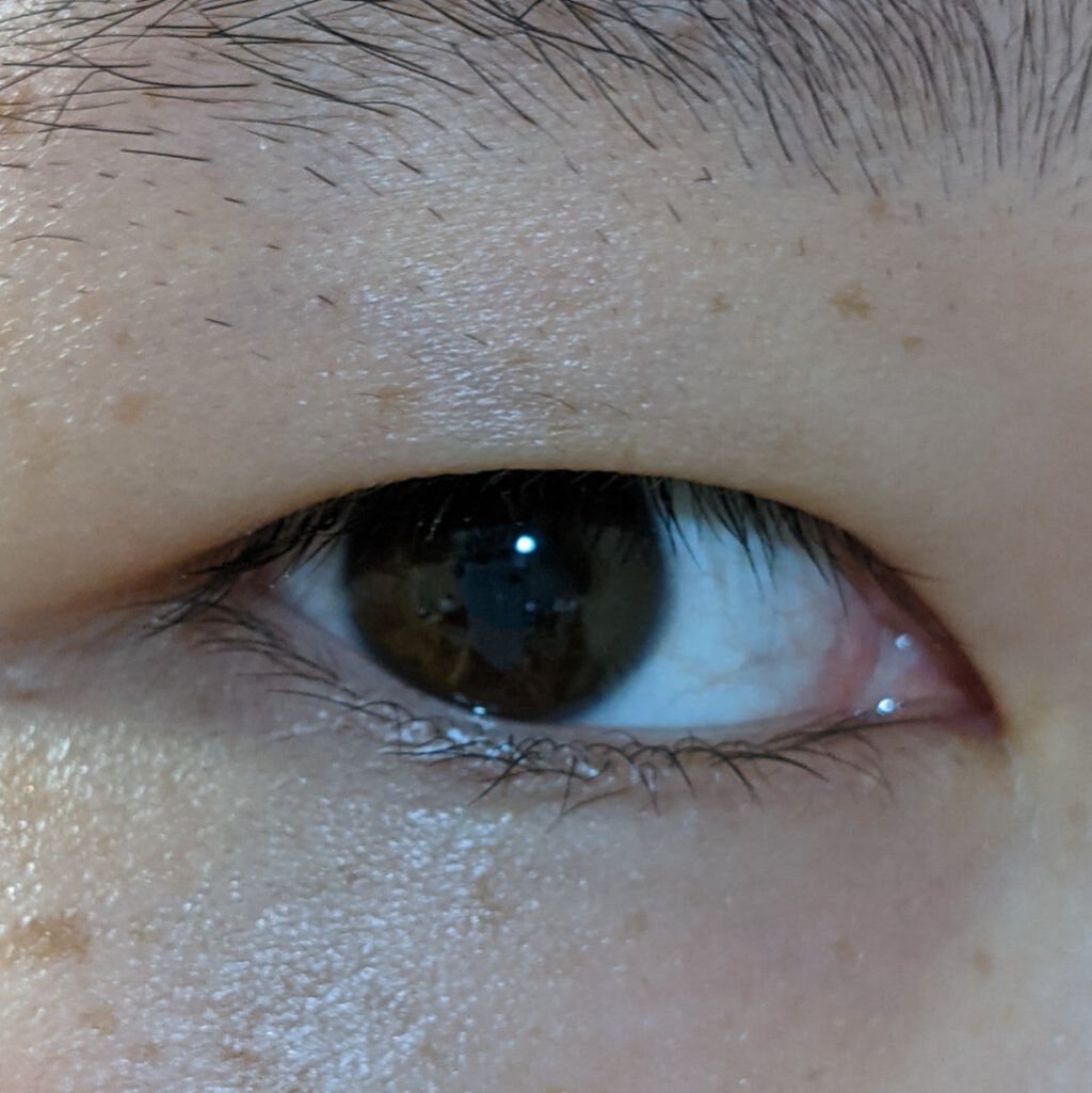 のびーるアイテープ（絆創膏タイプ、レギュラー）/DAISO/二重まぶた用アイテムを使ったクチコミ（3枚目）