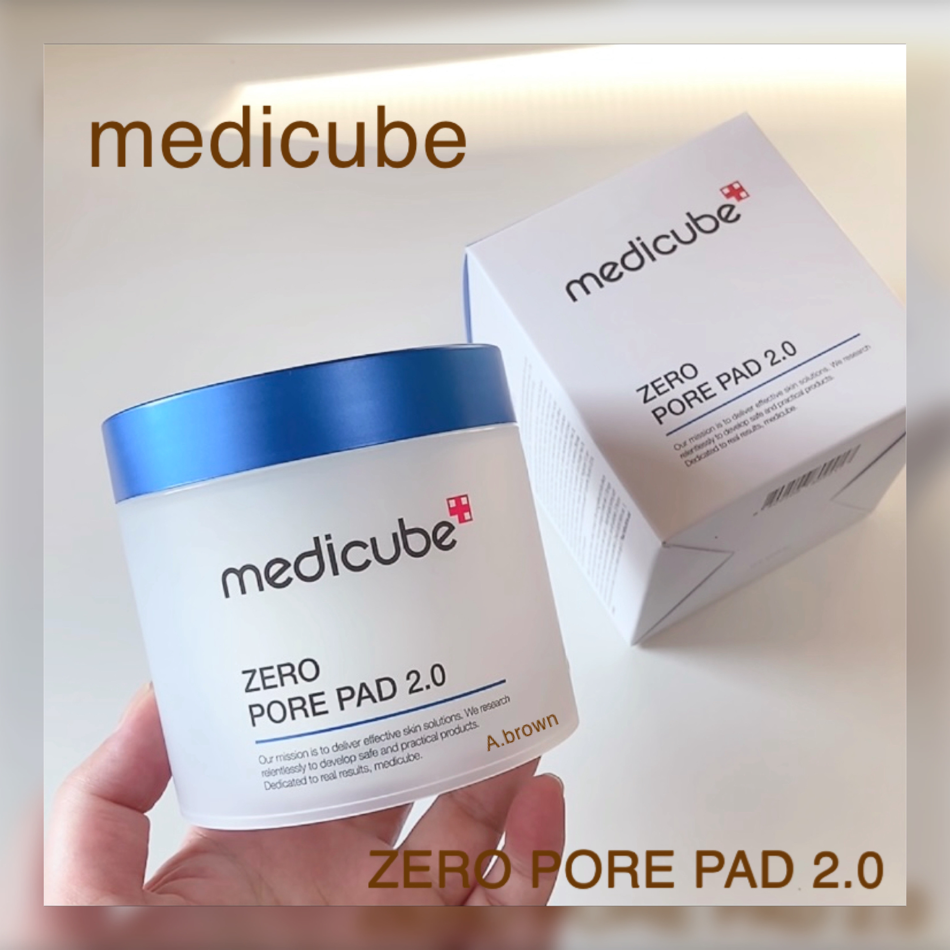 ゼロ毛穴パッド 2.0/MEDICUBE/トナーパッドを使ったクチコミ（1枚目）