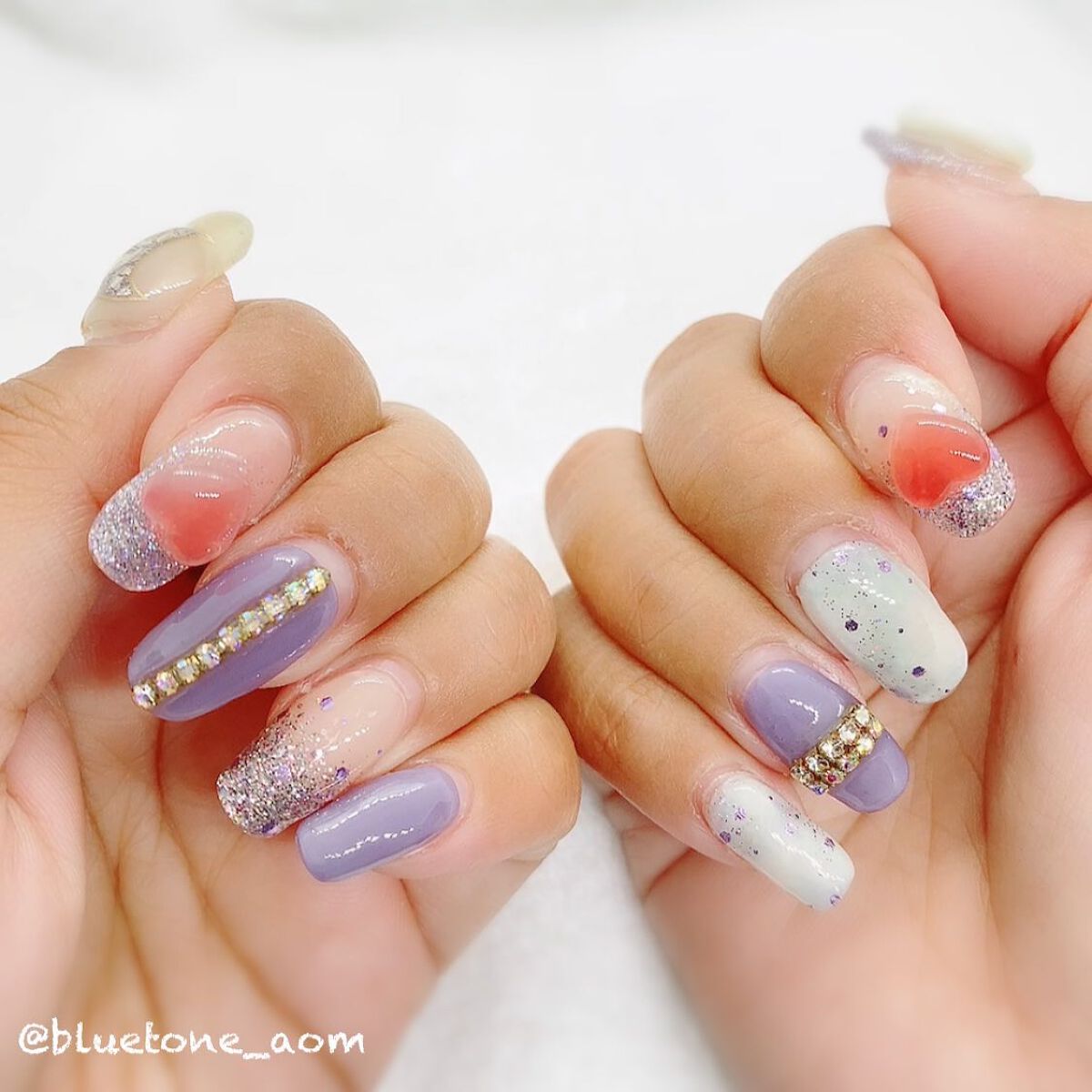 ネイルチップ♥オーダーご相談※お試し中 ohora・SHEIN・DAISOのネイル・ネイルケアを使った口コミ -だいたい1