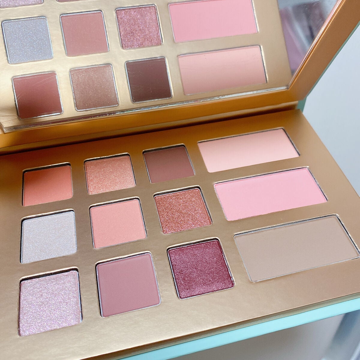 モノポップ マルチパレット/THE FACE SHOP/アイシャドウパレットを使ったクチコミ(4枚目)