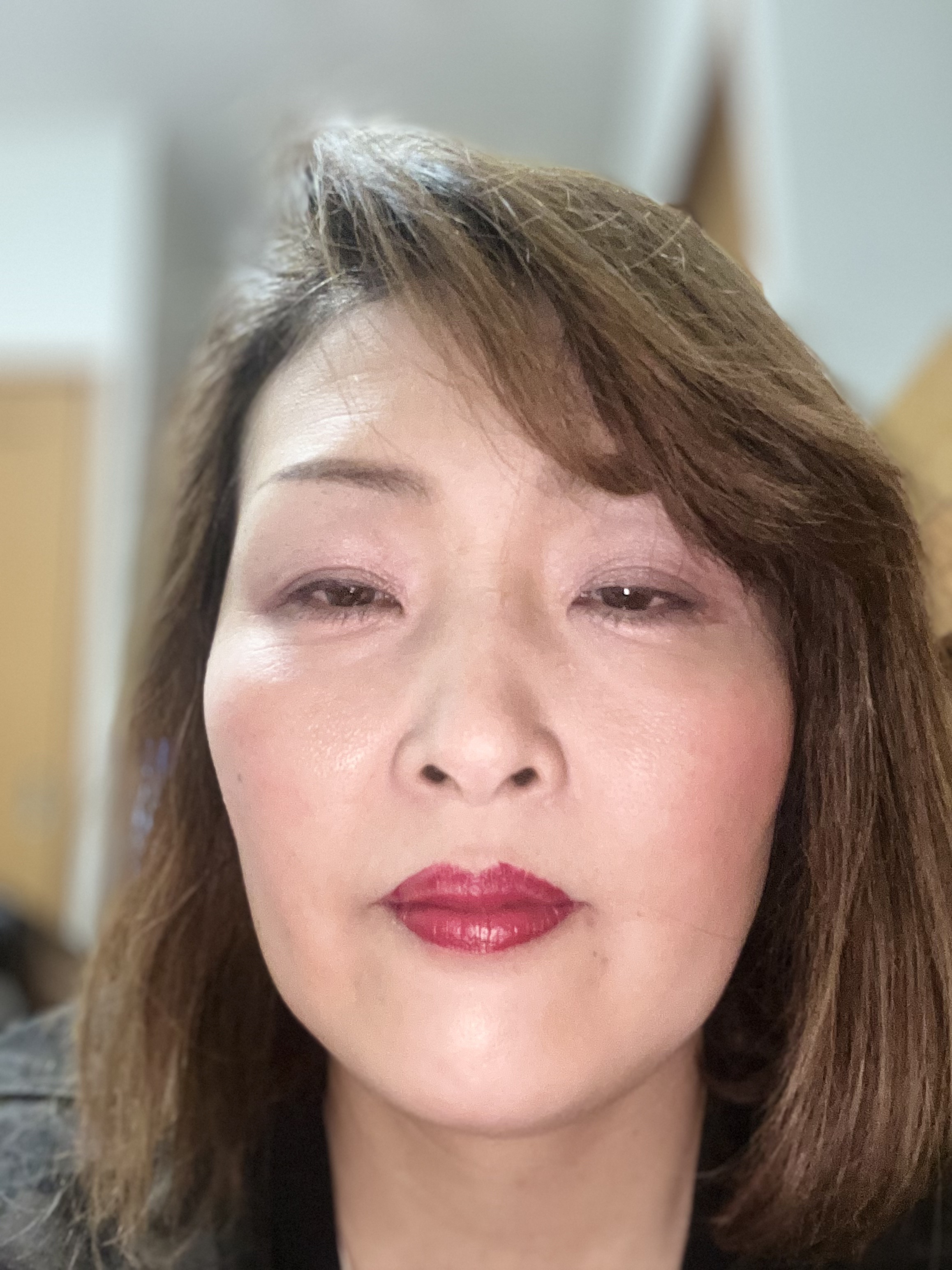 ジョリ ブラッシュ 04 チーキーパープル/CLARINS/パウダーチークを使ったクチコミ（2枚目）