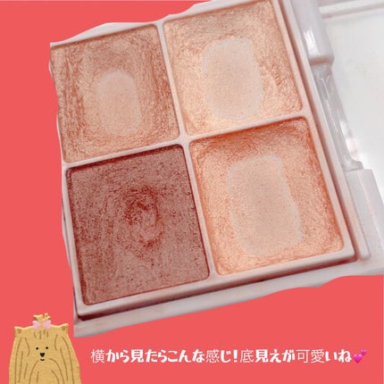 シルキースフレアイズ/キャンメイク/アイシャドウパレットを使ったクチコミ(3枚目)