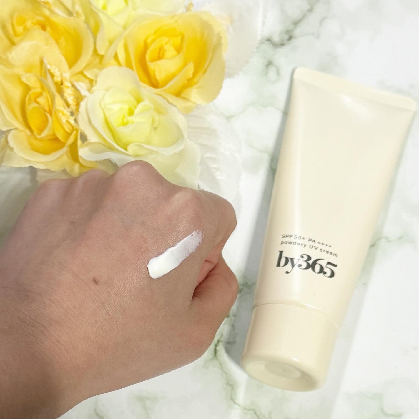 by365 パウダリーUVクリーム/ナリスアップ/日焼け止めクリームを使ったクチコミ(2枚目)