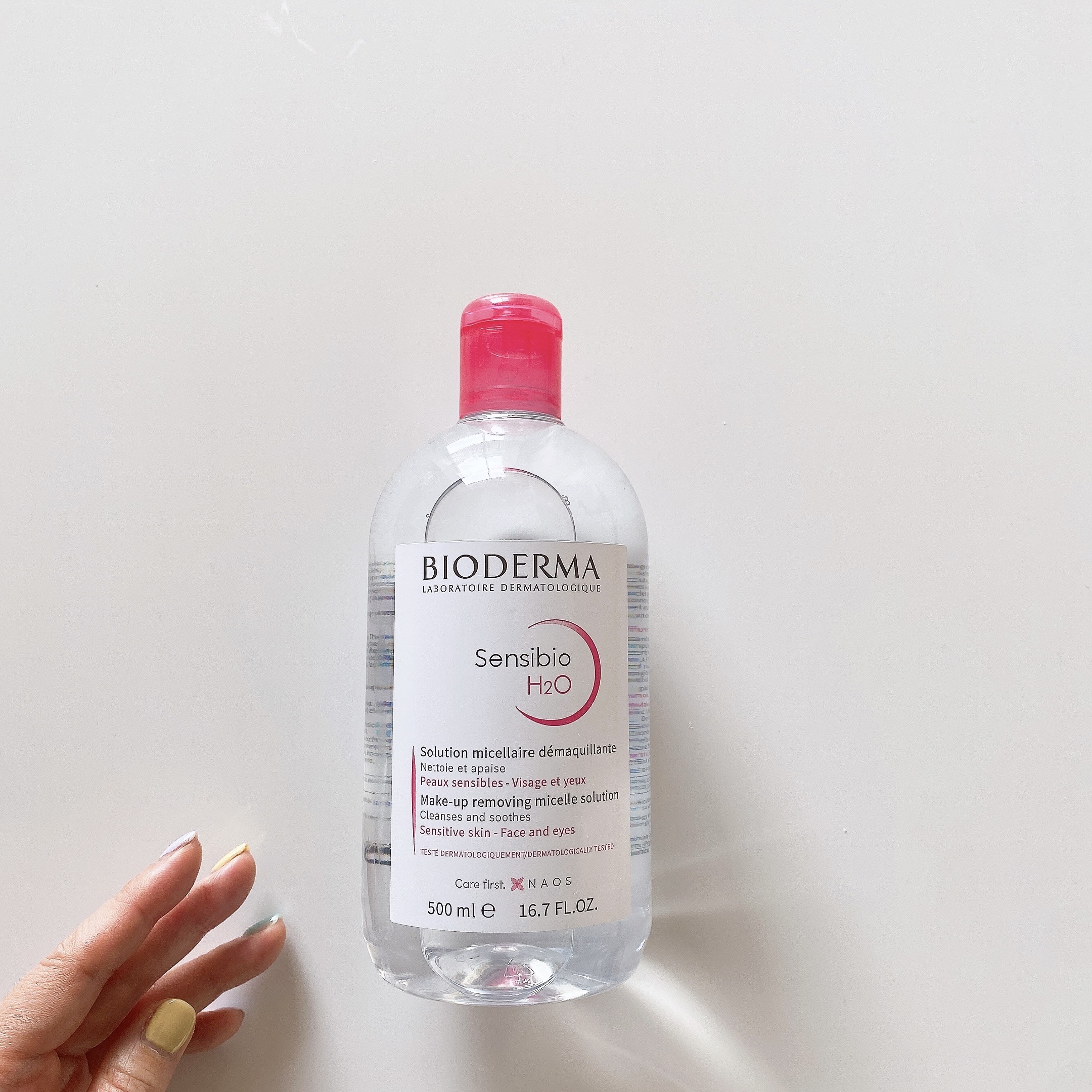 サンシビオ エイチツーオー D/ビオデルマ/クレンジングウォーターを使ったクチコミ（3枚目）