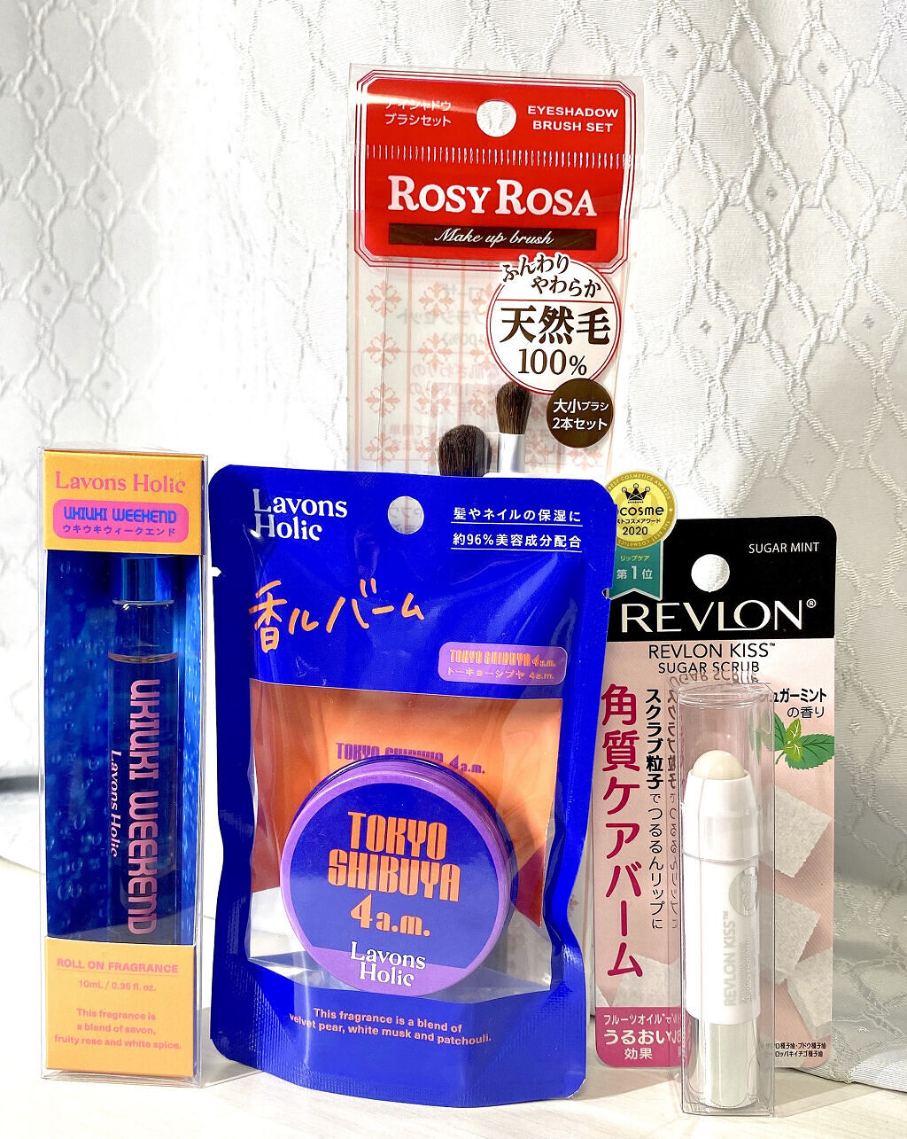 アイシャドウブラシセット/ロージーローザ/メイクブラシを使ったクチコミ（2枚目）