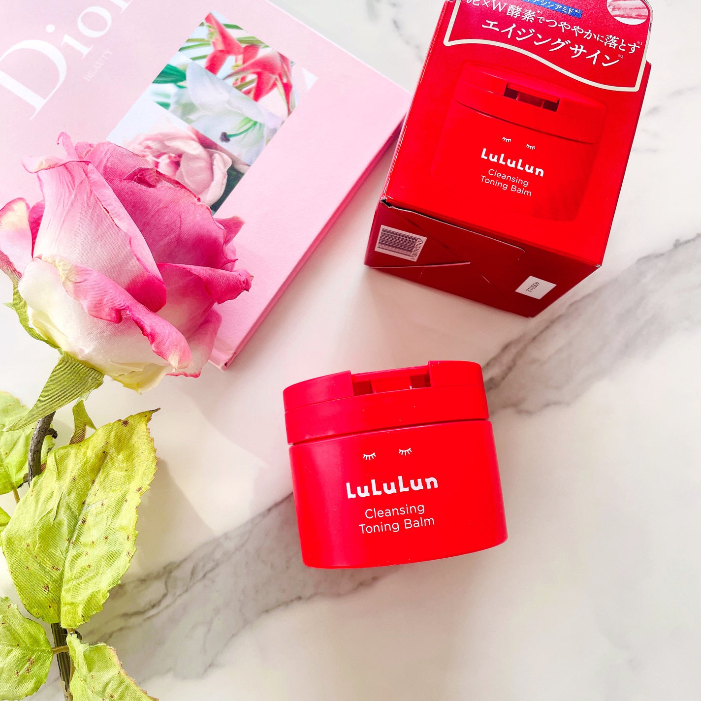 ルルルンクレンジング トーニングバーム SMOOTH RED/ルルルン/クレンジングバームを使ったクチコミ(1枚目)
