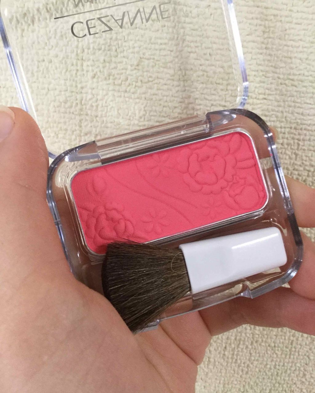 ナチュラル チークN/CEZANNE/パウダーチークを使ったクチコミ(2枚目)