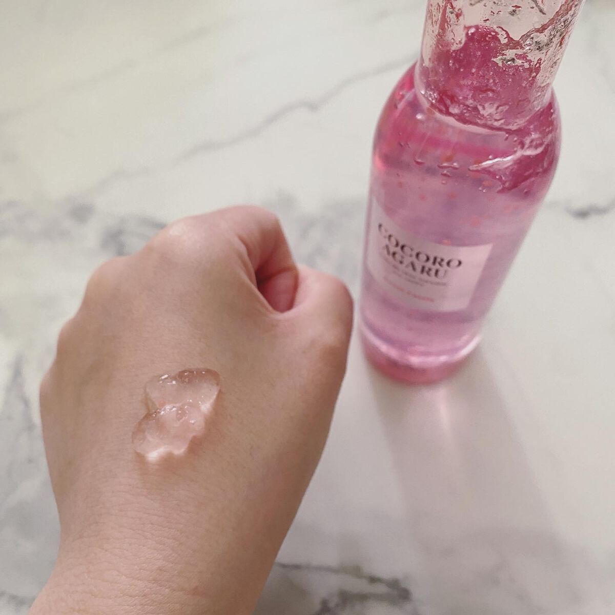 クレンジングジュレ シトラスミックス/cocoroagaru/クレンジングジェルを使ったクチコミ（3枚目）