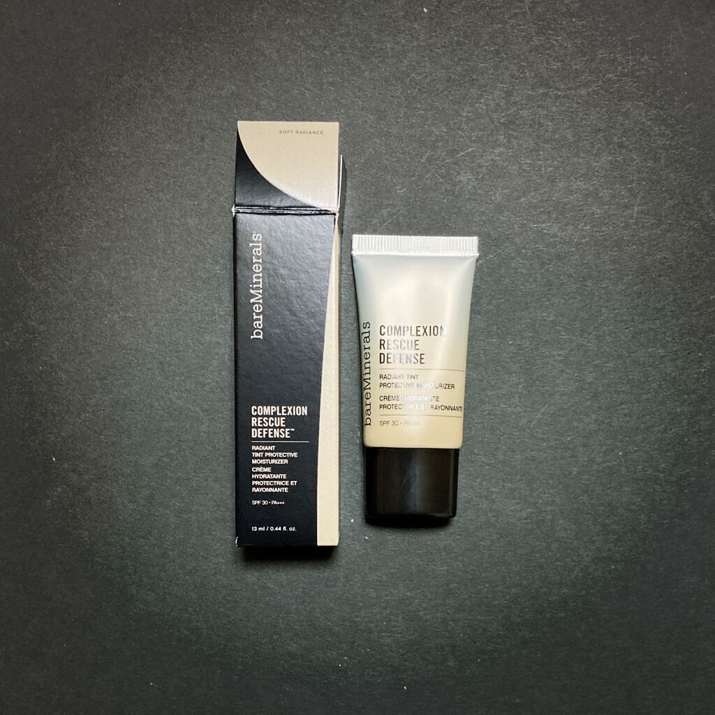 CR ディフェンス モイスチャライザー/bareMinerals/化粧下地を使ったクチコミ（2枚目）