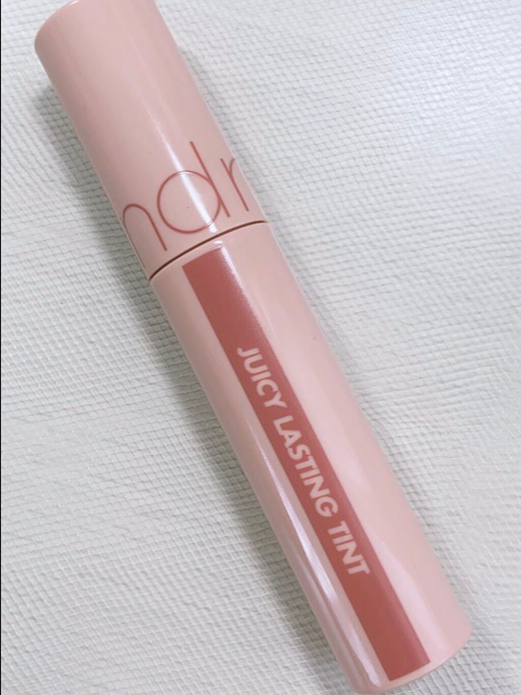 ジューシーラスティングティント/rom&nd/リップティントを使ったクチコミ(1枚目)