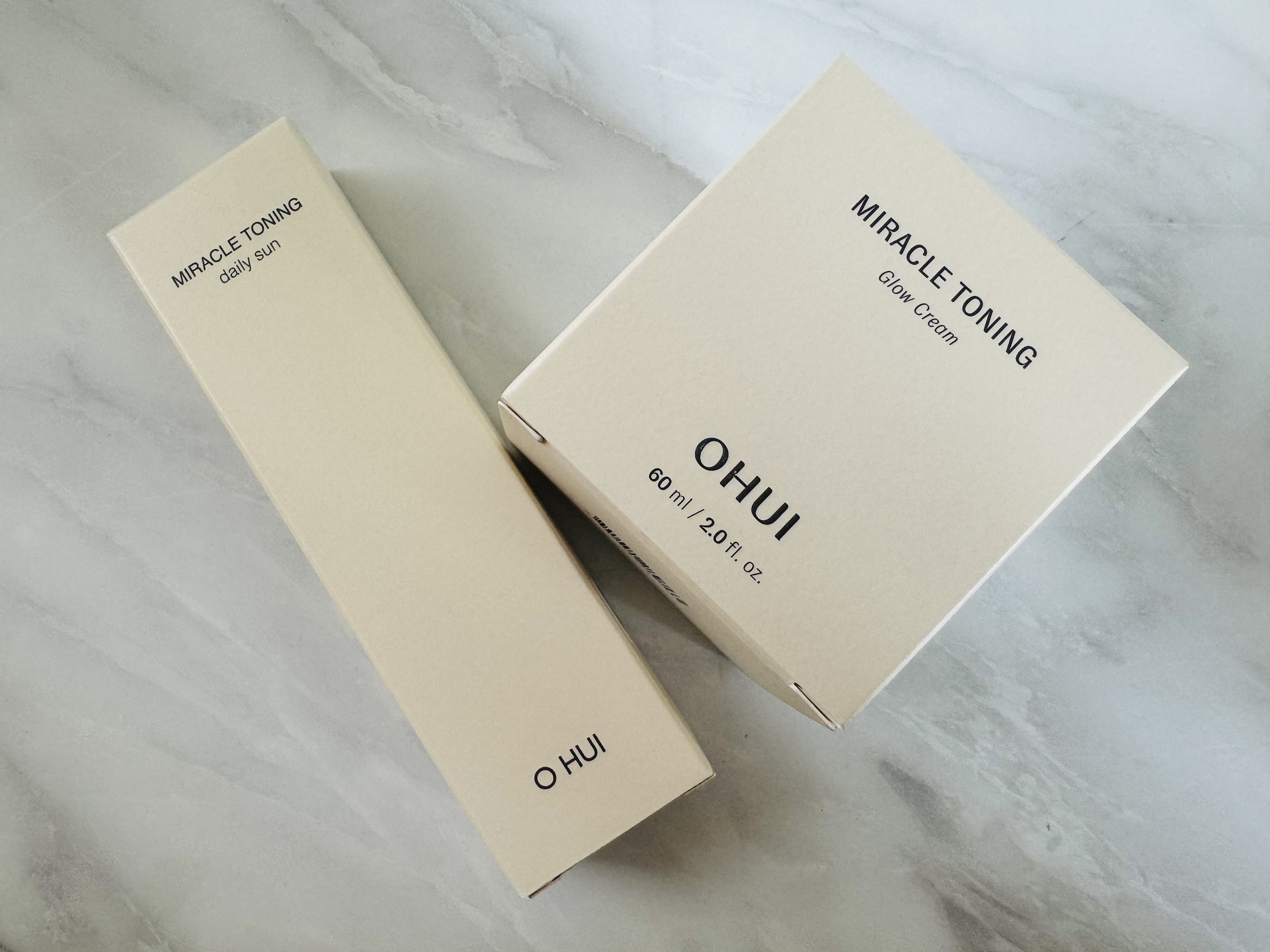 ミラクルトーニング デイリーサン/OHUI/日焼け止めミルクを使ったクチコミ（3枚目）