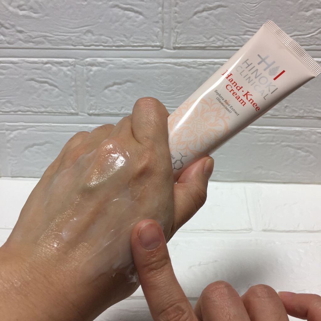 ヒノキハンド・ニークリーム/ヒノキ肌粧品/ハンドクリームを使ったクチコミ(3枚目)