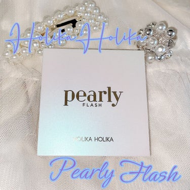 Pearly FLASH シャドウ パレット/HOLIKA HOLIKA/アイシャドウパレットを使ったクチコミ（2枚目）