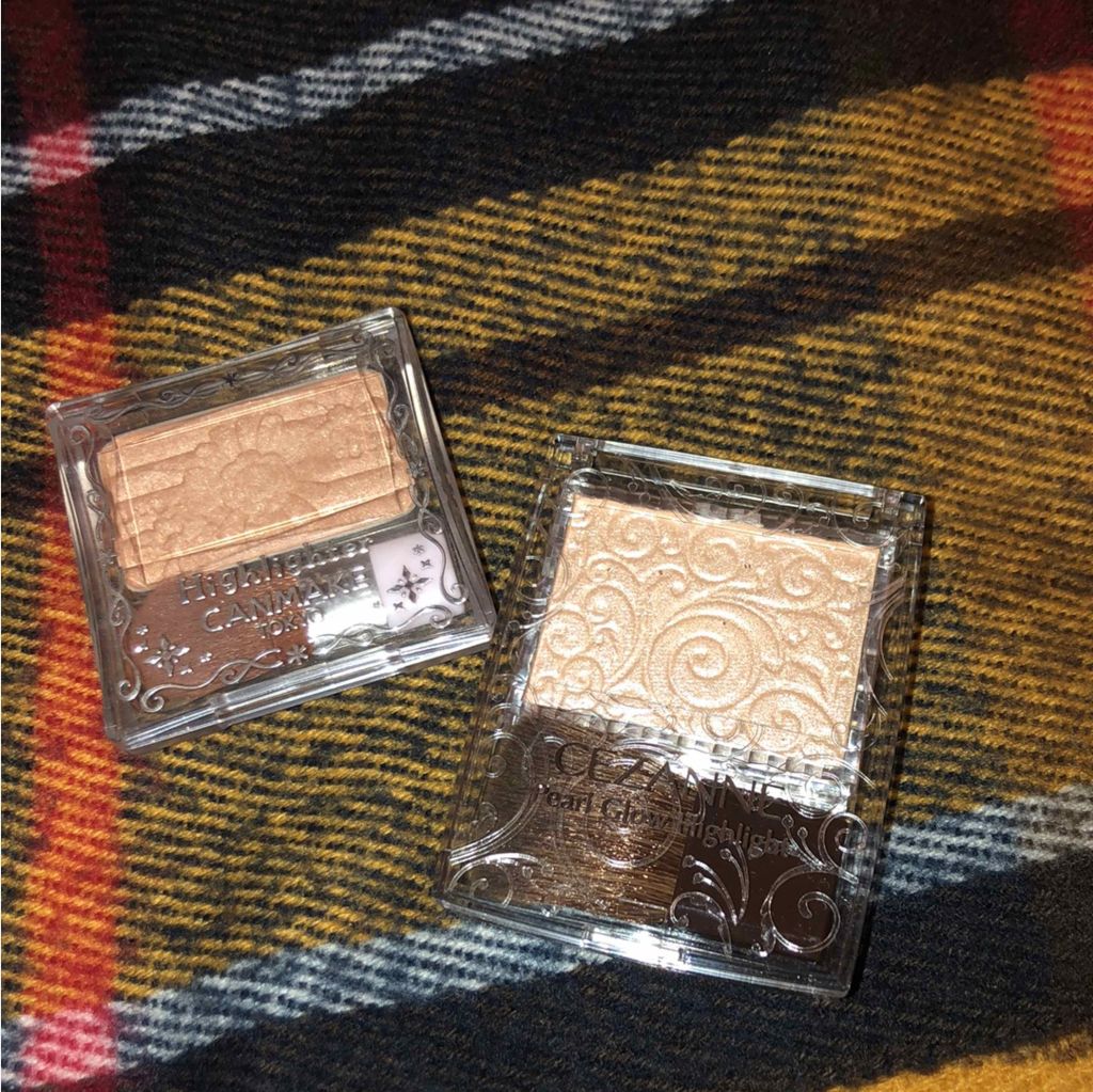 ハイライター/キャンメイク/パウダーハイライトを使ったクチコミ（1枚目）