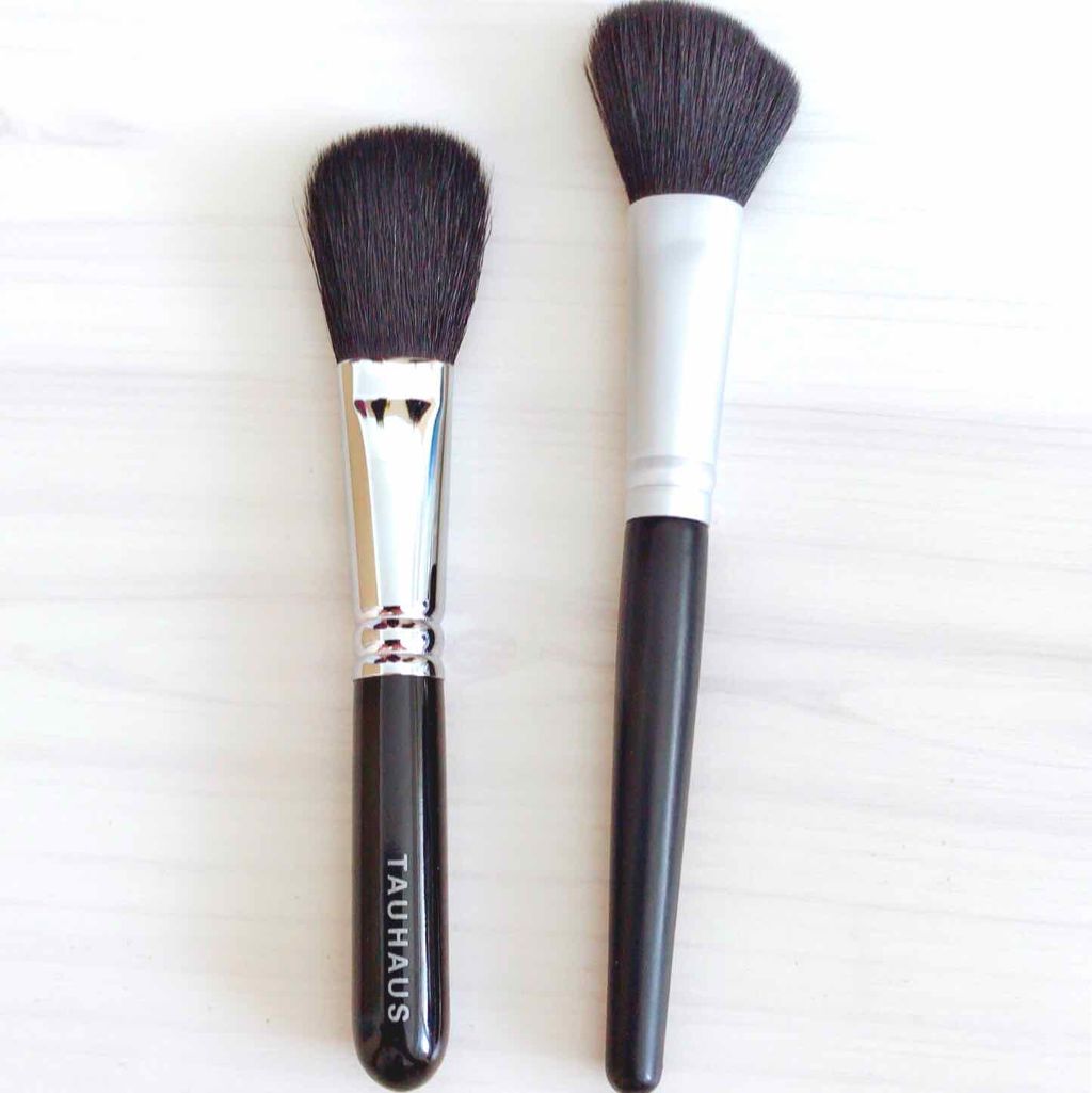 チークブラシ(熊野筆)/タウハウス/メイクブラシを使ったクチコミ(4枚目)