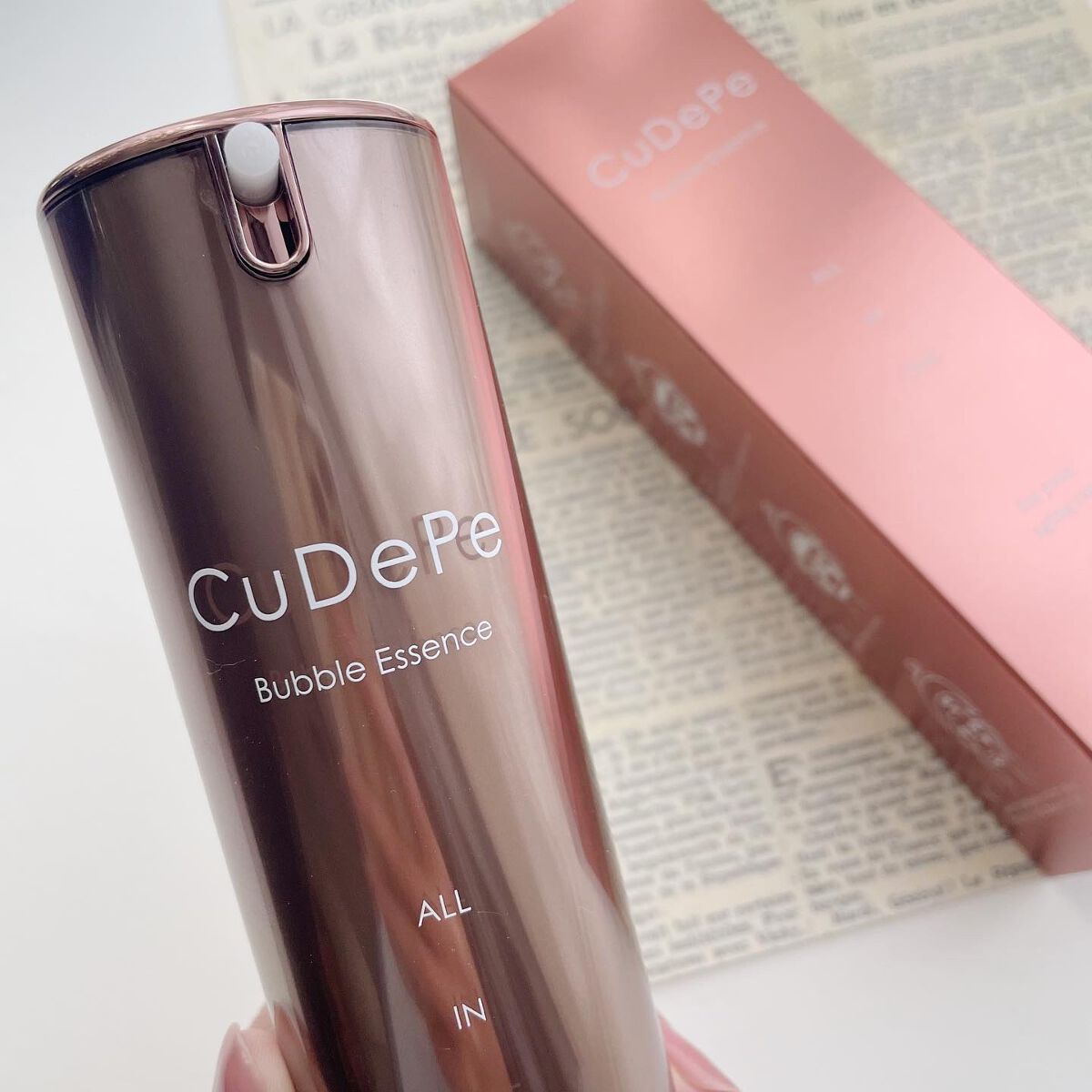 CuDePe バブルエッセンス/nash/オールインワン化粧品を使ったクチコミ（2枚目）