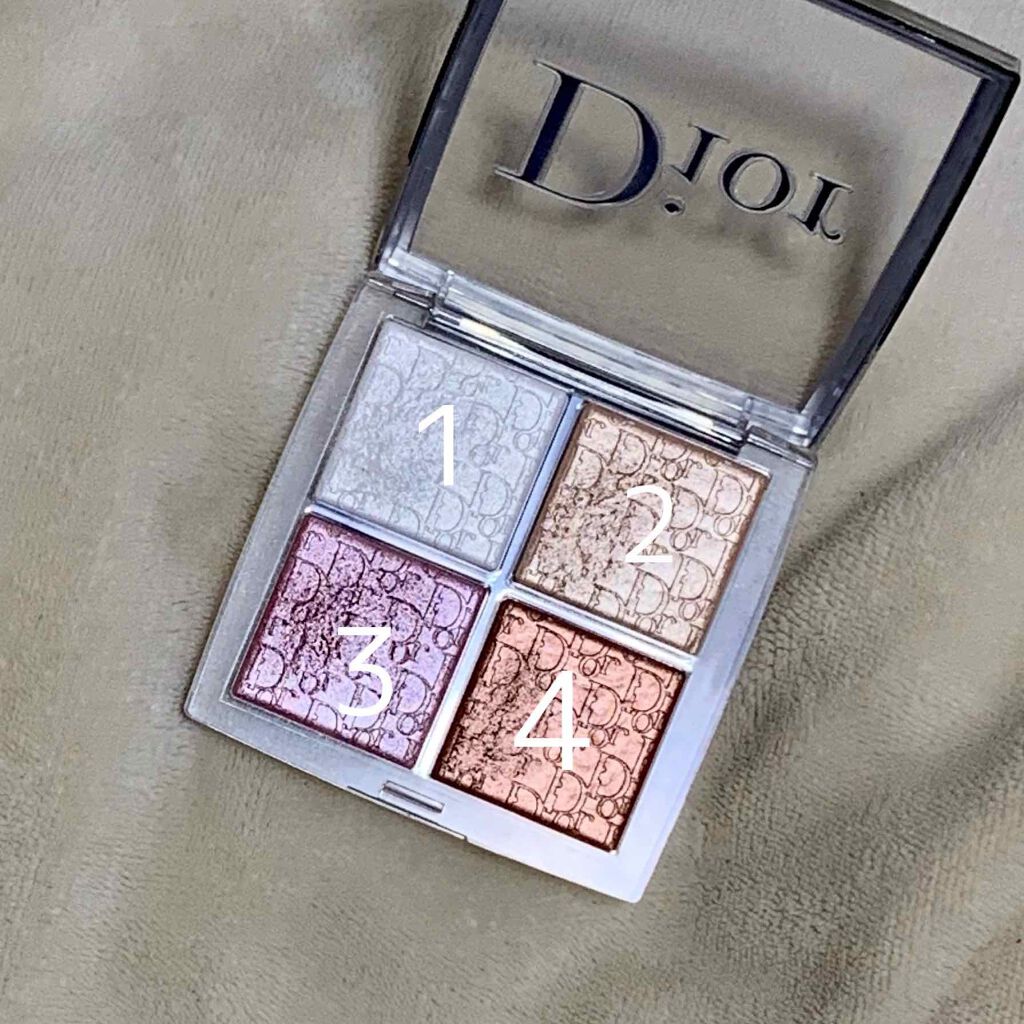 ディオール バックステージ フェイス グロウ パレット/Dior/ハイライトを使ったクチコミ（2枚目）