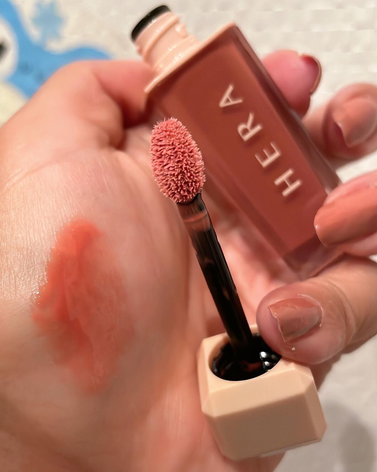 センシュアルスパイシーヌードグロス/HERA/リップグロスを使ったクチコミ(2枚目)