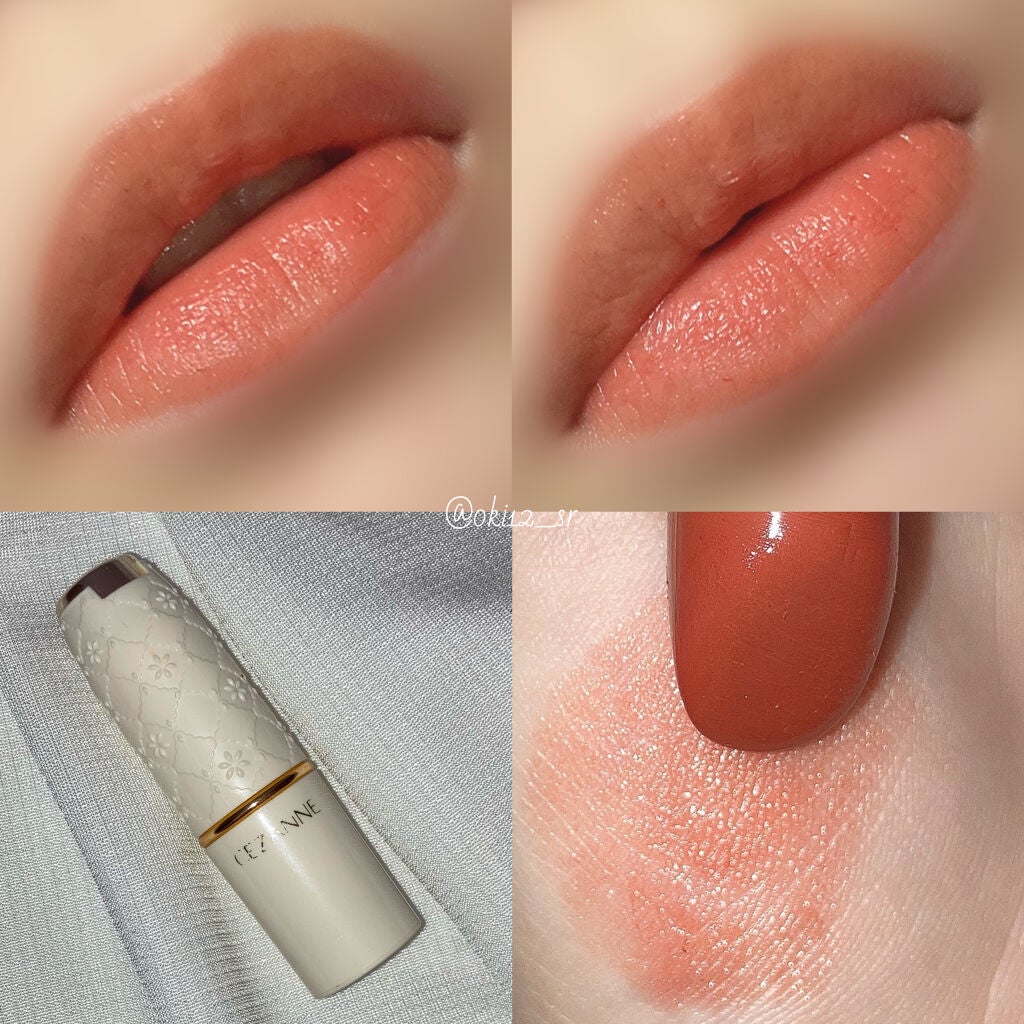 ラスティング リップカラーN/CEZANNE/口紅を使ったクチコミ(4枚目)