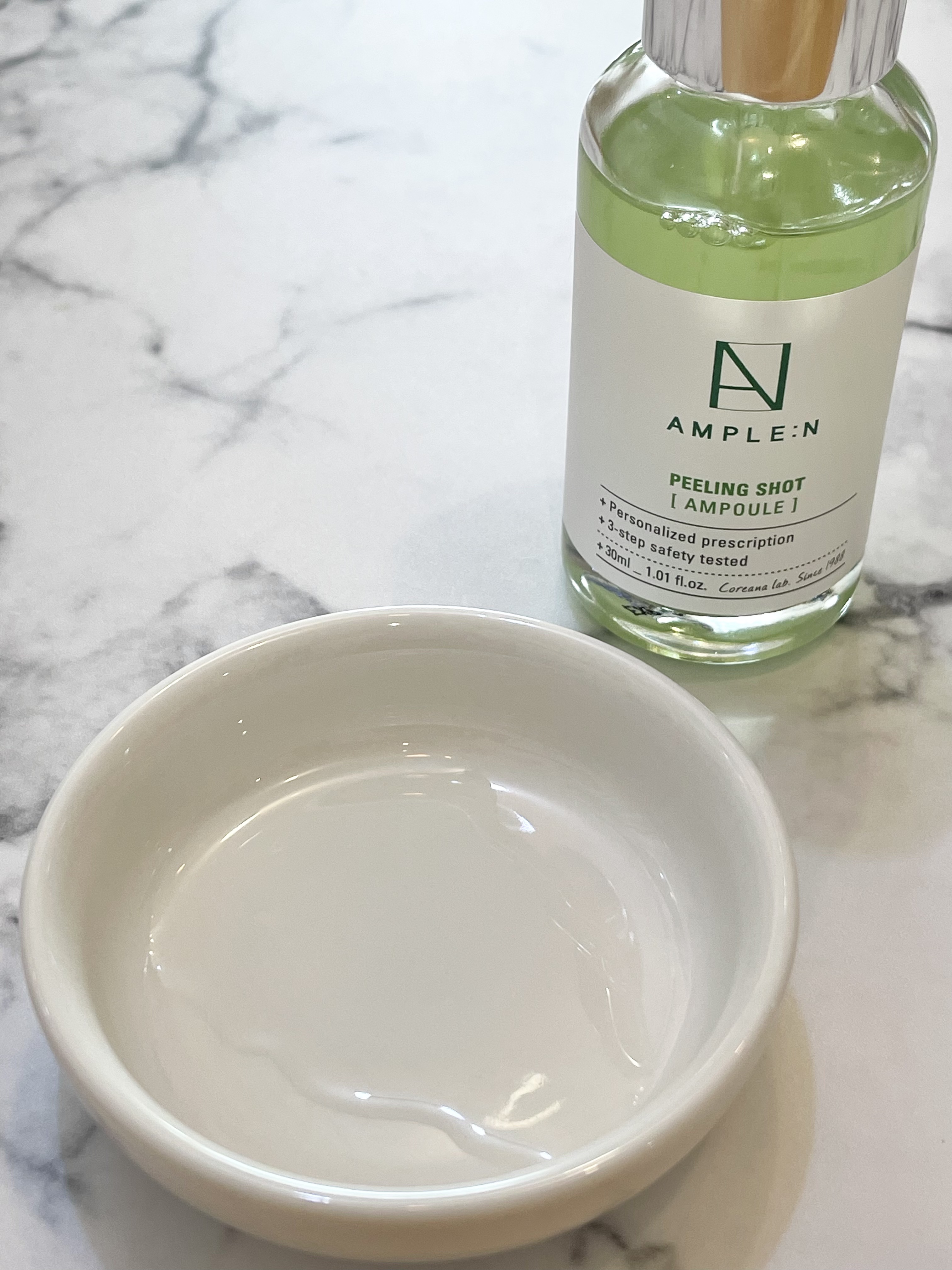  ピーリングショットアンプル/AMPLE:N/美容液を使ったクチコミ（3枚目）