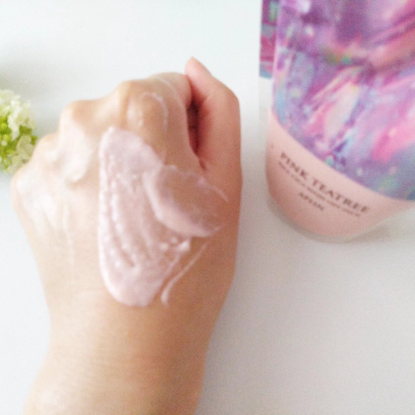 ピンクティーツリーライスシカウォッシュオフパック/APLIN/洗い流すパック・マスクを使ったクチコミ(3枚目)