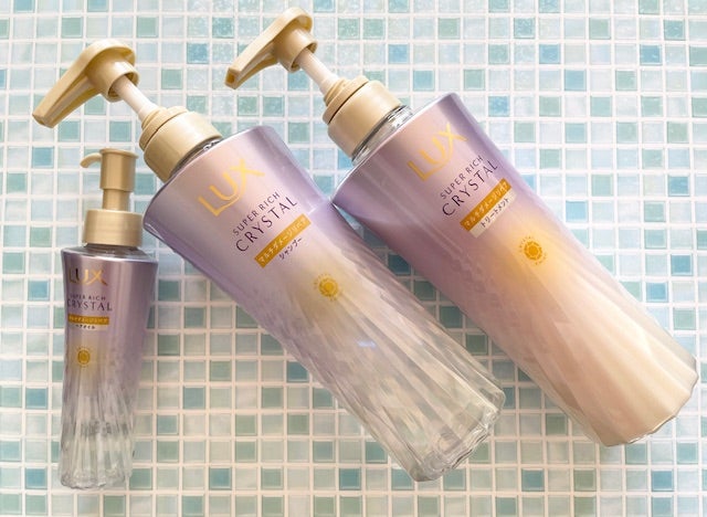 スーパーリッチクリスタル マルチダメージリペア シャンプー/トリートメント/LUX/市販シャンプーを使ったクチコミ(1枚目)