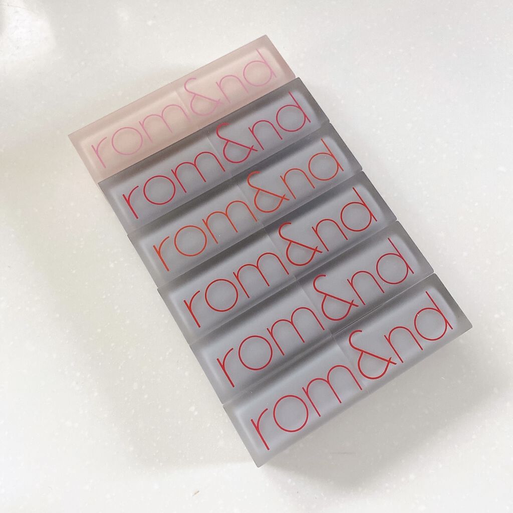 ゼロマットリップスティック/rom&nd/口紅を使ったクチコミ（3枚目）