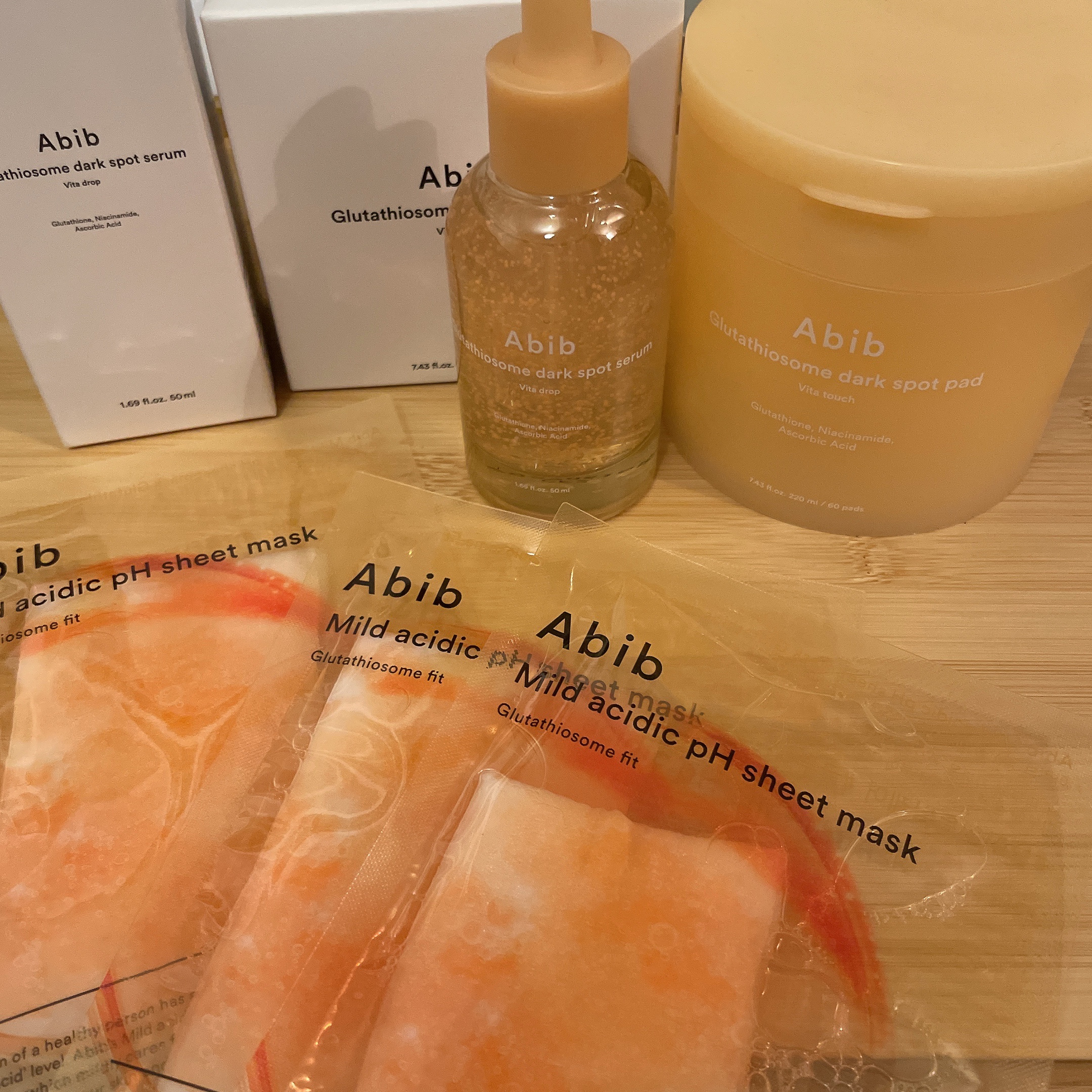 グルタチオンソームダークスポットセラムビタドロップ/Abib /美容液を使ったクチコミ（1枚目）